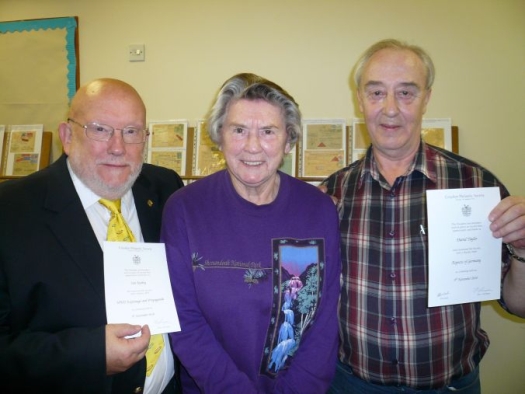 Ian Nutley, Margaret Noack and David Taylor